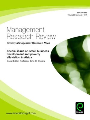 cover image of Management Research Review, Volume 34, Issue 2